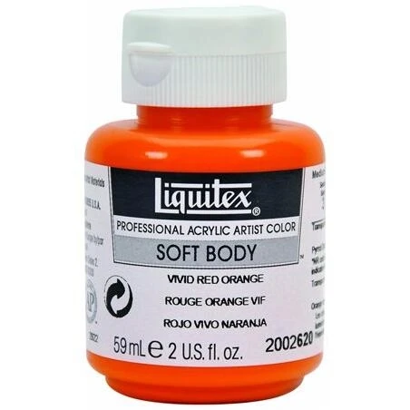 LTX SB Acrylic 2 oz – Vivid Red‑Orange