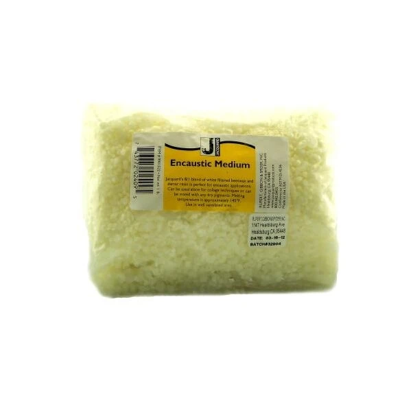 Premium Encaustic Wax Medium – 1 lb Jar