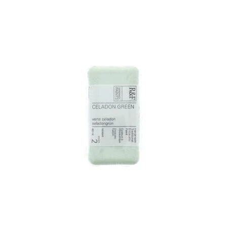 R&F Encaustic Paint – 40 ml Celadon Green – Professional Artist Medium