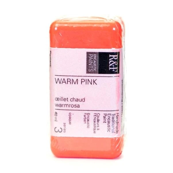 R&F Warm Pink Encaustic Paint – 40 ml