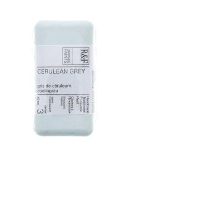R&F Cerulean Grey Encaustic Paint – 40 ml Professional Artist’s Medium