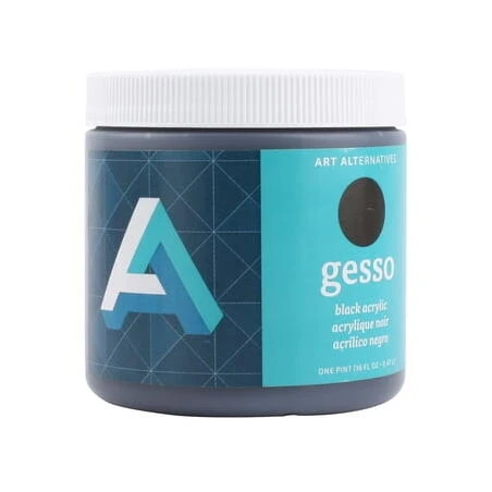 AA Gesso 16‑Ounce Primer – Professional Canvas Prep