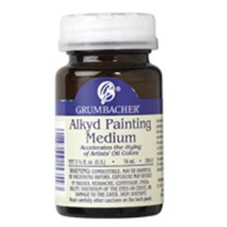 Grum Alkyd Paint Medium – 2.5 oz Professional Artist Paint