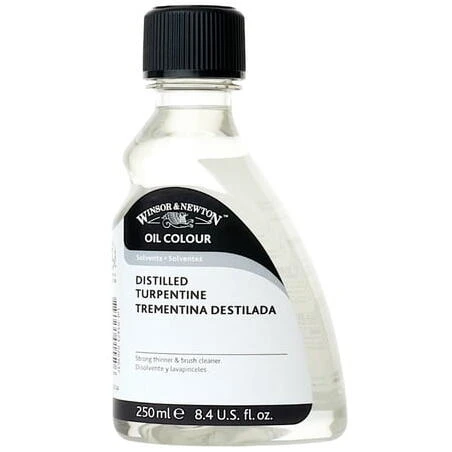 Premium Distilled Turpentine – 250 ml Water‑Soluble Solvent