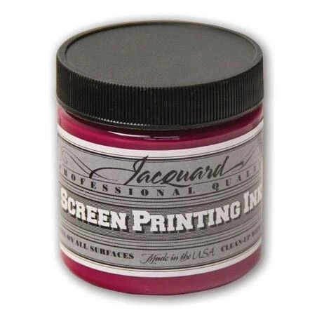 Vibrant Magenta Process Ink – 4 oz Screen Printing Bottle
