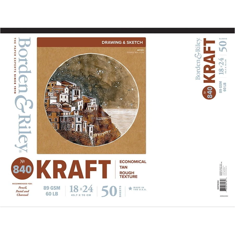 Kraft Pad Model 840 – Heavy‑Duty Kraft Paper Pad