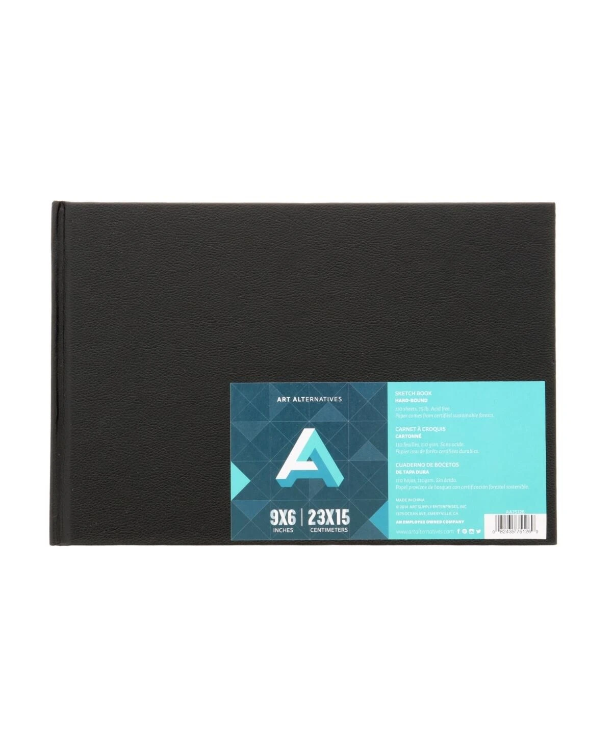 Hardbound 9 × 6 Sketchbook – Portable Artist Notebook