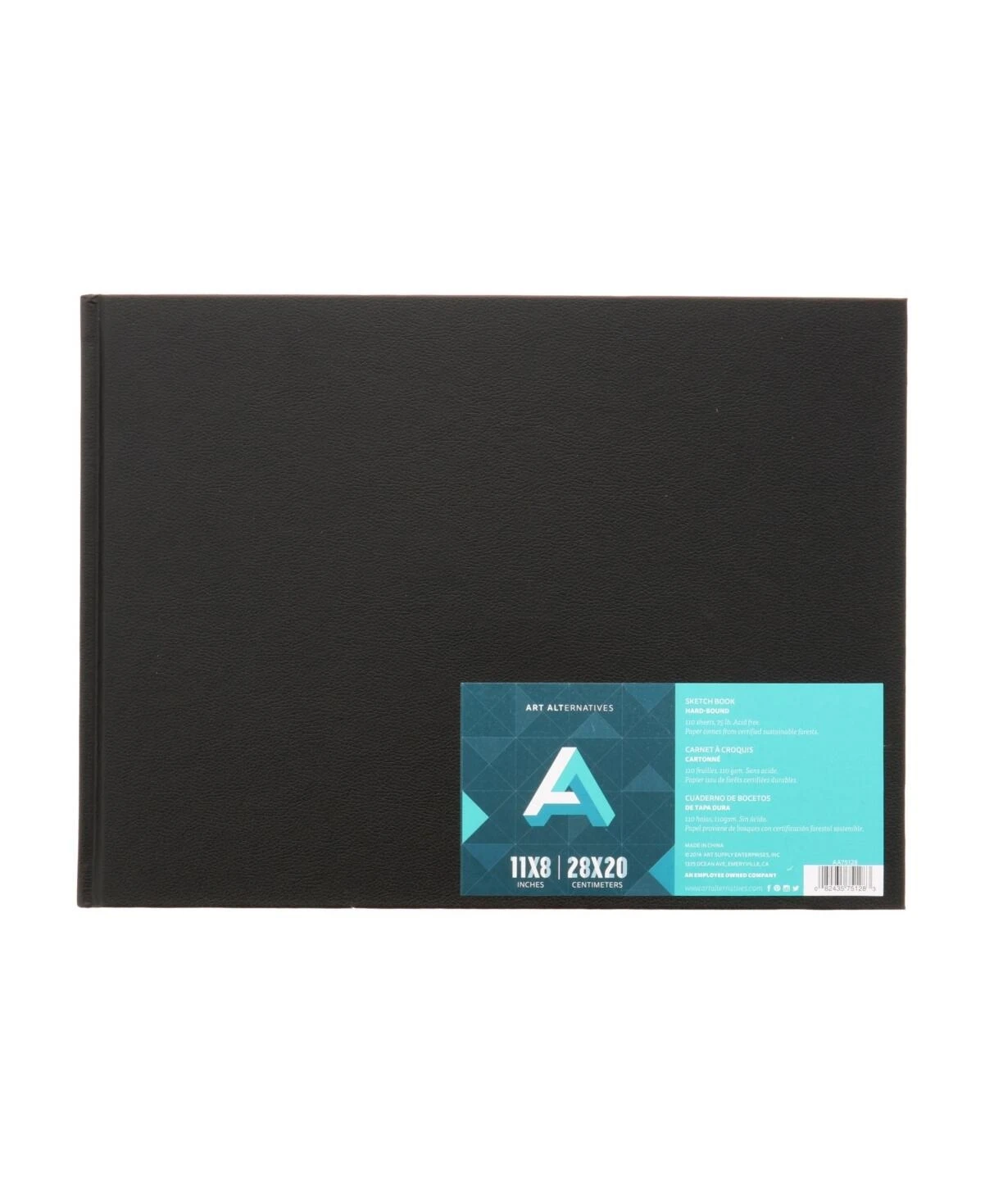 Hardbound Sketchbook 11×8 in – Premium Drawing Journal