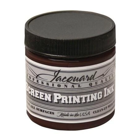 4‑Ounce Brown Screen‑Printing Ink – High‑Opacity, Fast‑Dry Formula