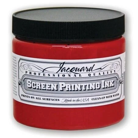 Professional Red Screen Printing Ink – 16 oz High‑Performance Fluid