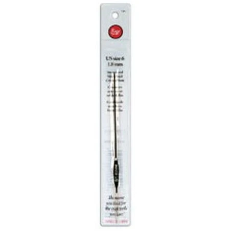5" Steel Crochet Hook – Size 6 Professional Tool
