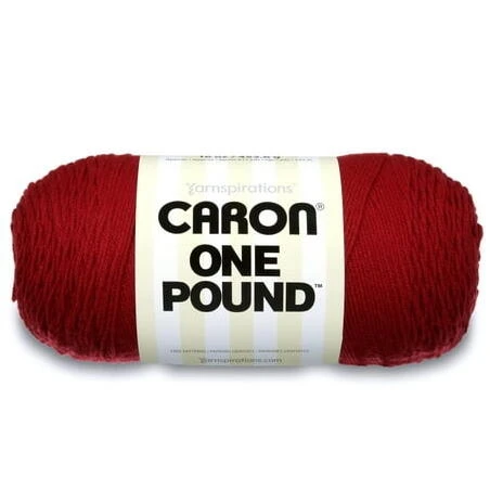 Claret Natural Yarn – 1‑Pound Premium Skein for Knitting