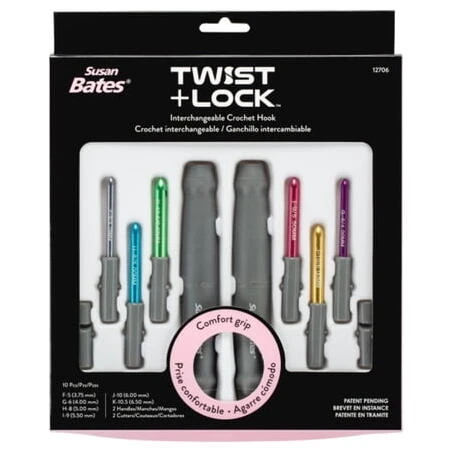 SB Deluxe Twist‑Lock Crochet Hook – Premium Ergonomic Craft Tool