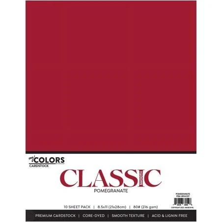 Premium Classic Holiday Cardstock – 10‑Sheet DIY Festive Card Pack