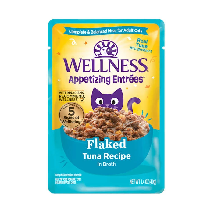 WLNS Premium Tuna Cat Food – 8 Pouches