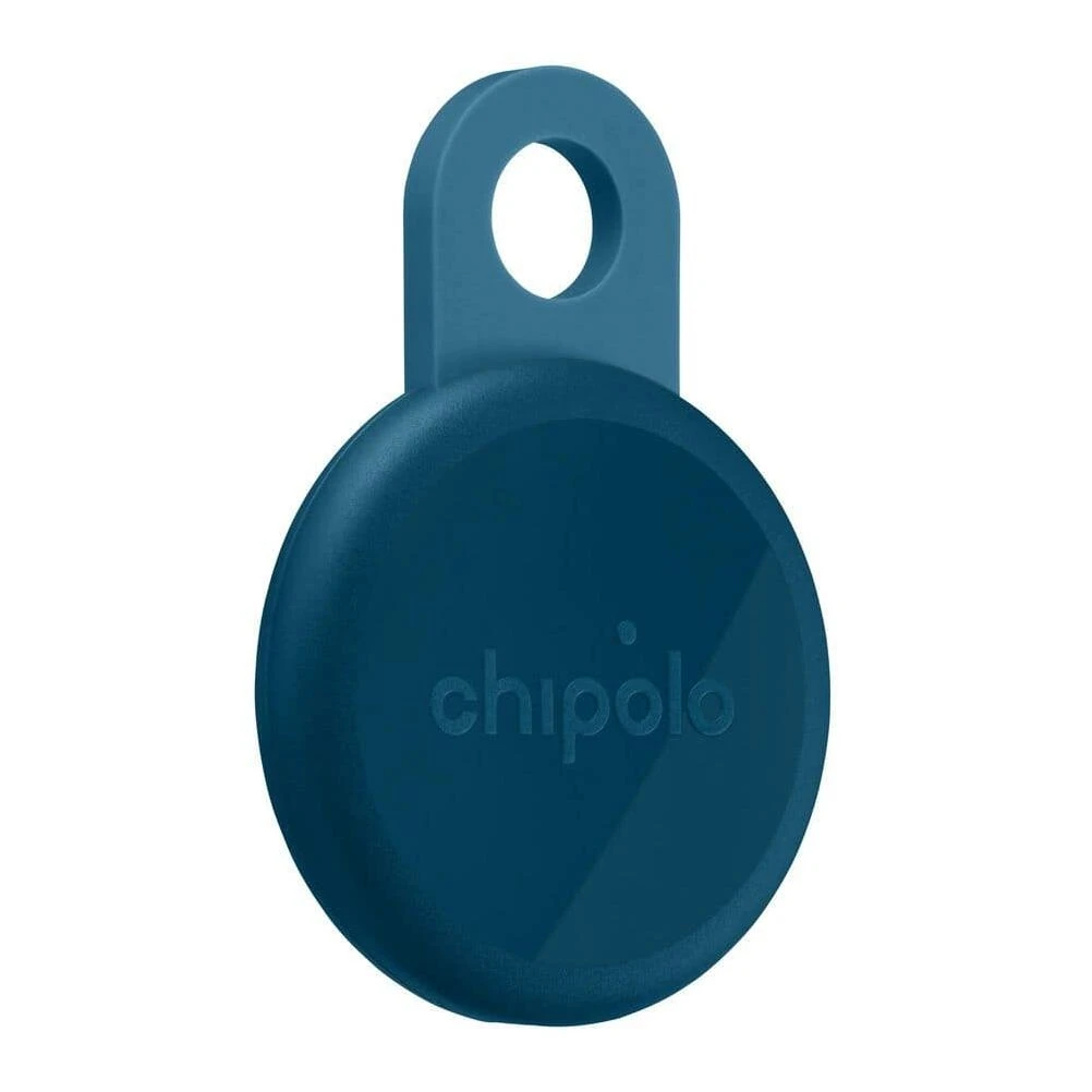 Navy Chipolo Loop GPS Pet Tracker – Waterproof Real‑Time Locator Tag