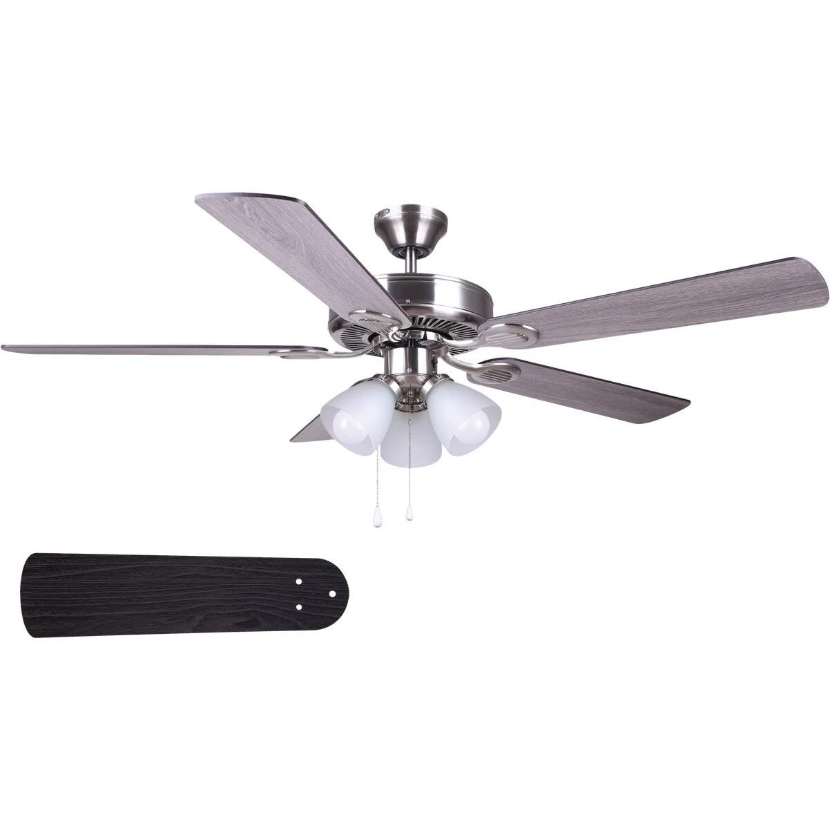 Canarm Villa 5-Blade Brushed Nickel Ceiling Fan
