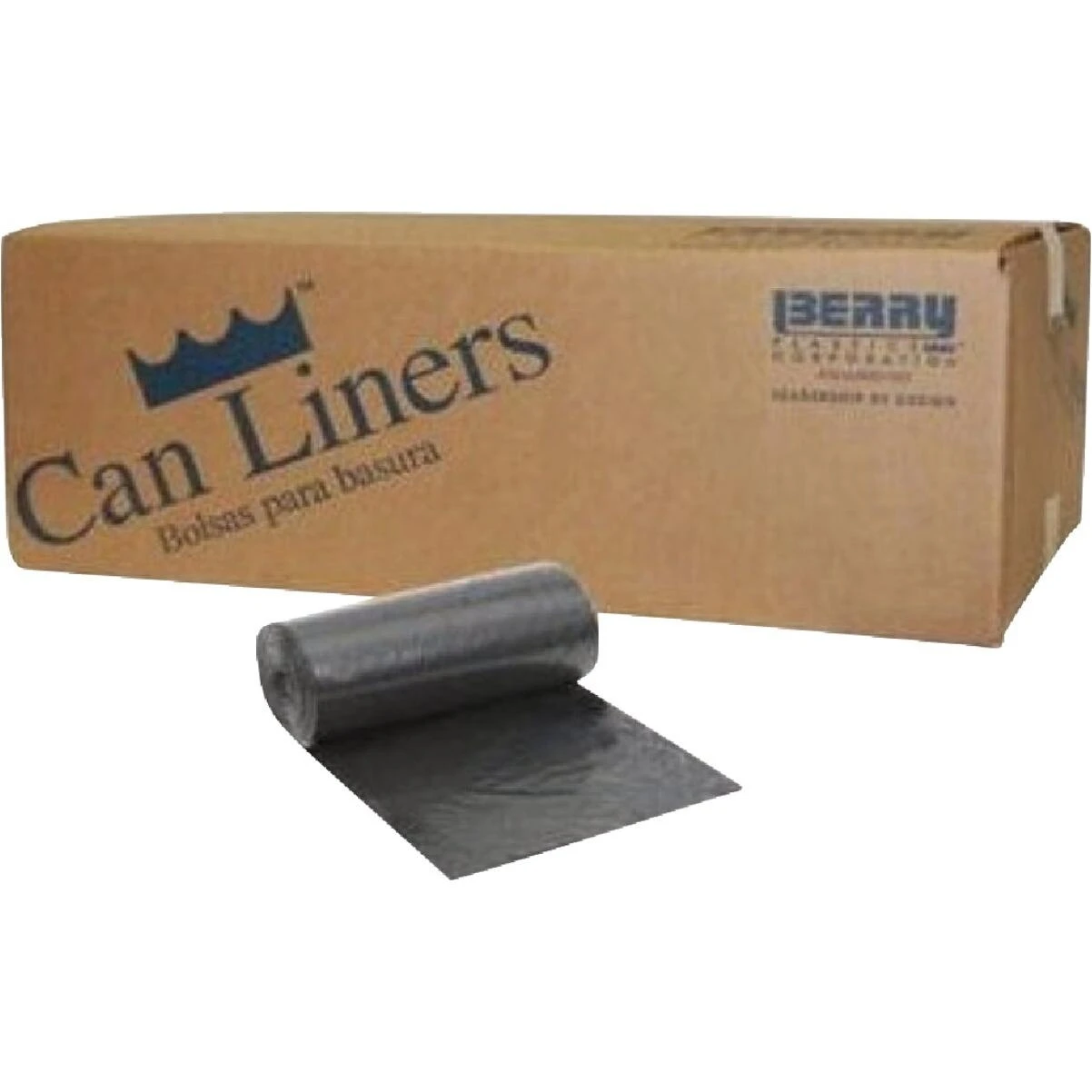 Big City 60 Gal. Black Trash Can Liners (100-Count)