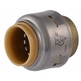 Pipe Fitting, Flare Elbow, Lead Free Brass, 1/2 Flare x 1/2 In