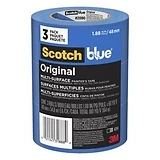 Scotch Blue Painter's Masking Tape W/ EdgeLock, 1.88-In. x 60-Yds
