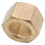 Compression Fitting, Elbow, 90 Degree, Lead-Free Brass, 5/8