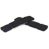 Furniture Pads, Self-Adhesive, Black Felt, Round, 3/4-In., 24-Pk.