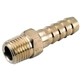 PlumbShop Brass Compression Fitting, 3/8-in OD x 1/2-in FIP, 1-pk