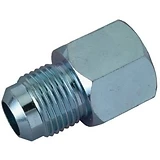 Anderson Metals Pipe Fitting, Red Brass Nipple, Lead Free, 1/8 x 2 In.