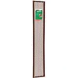Gutter Guard Screen, Brown Vinyl, 6-5/8-In. x 3-Ft.
