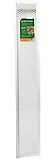 Gutter Guard Screen, White Vinyl, 6-5/8-inch X 3-feet