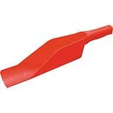 16.5 In. Red Plastic Gutter Scoop Model 8300 For All Gutter Styles