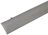 5 In. W X 36 In. L Gray Hinged Gutter Guard - Galvanized Steel