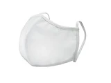 FABRIC FACE MASK WHITE ADULT