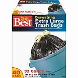 Ruffies Garbage Bag, Small, 4-Gallons, 70-Ct.