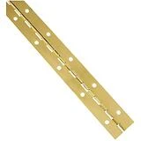 National 1 In. x 2 In. Antique Brass Narrow Decorative Hinge (2