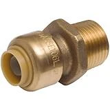 Anderson Metals 5/16 In. 90 Deg. 2-Way Compression Brass Elbow (1