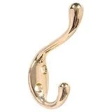 National V2021 1/2 In. Solid Brass Series Cup Hook (6 Count