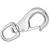 Hillman 1/2 x 3-3/8 in. Bolt Snap - Round Swivel Eye - Stainless Steel