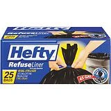 Hefty Ultra Strong 30 Gal. Large Black Trash Bag (25-Count