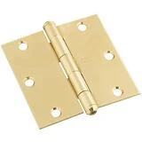 1-5/16 X 2-7/8 Solid Brass Decorative Hinges (Pack of 2