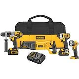 DEWALT 20V MAX 2-Tool Brushless Cordless Hammer Drill & Impact