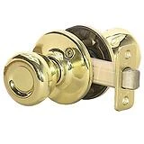 kwikset polished brass dorian privacy door lever Near Me