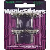 Magic Sliders Magic Fit - 1-7/16 In. - 1-5/8 In. Square Felt Furniture Leg  Cup (4-Pack)