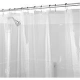 Zenith Zenna Home White Plastic Shower Curtain Ring (12 Count