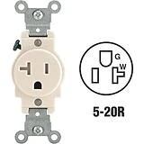 SnapPower GuideLight 2 Plus 1-Gang GFCI Wall Plate, White