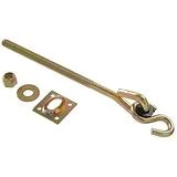 Command Outdoor Large Metallic Bronze Hook, 1 Hook, 2 Strips