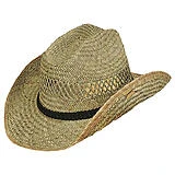 Goldcoast Kenny Camo Underbrim Straw Hat - Natural