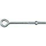 National Solid Brass 3 In. Hook & Eye Bolt