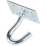 Small Zinc-Plated Silver Steel 4.125 in. L Rope Binding Hook 150 lb