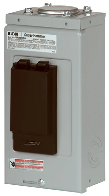 50‑Amp 2‑Pole Self‑Testing GFCI Breaker – Type BR for Spa & Hot‑Tub Panels